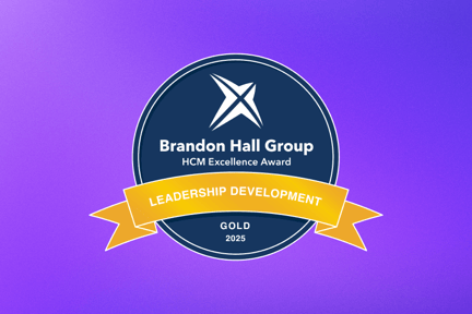 Brandon hall award for Leadership development 2025