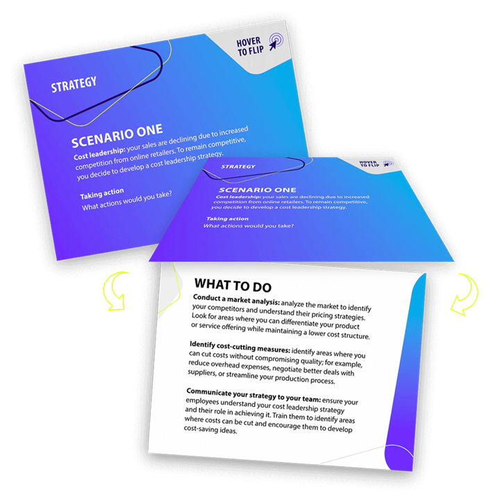 Scenerio Karten Mockup