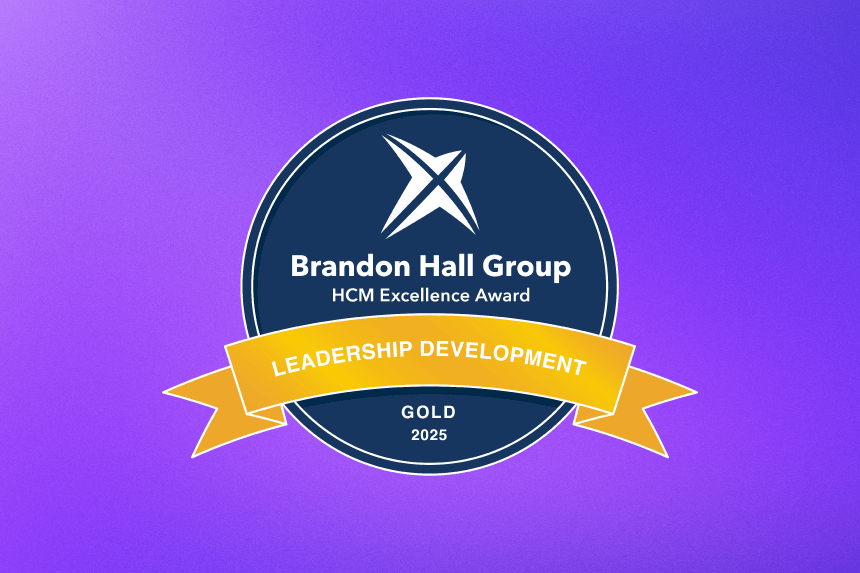 Brandon hall award for Leadership development 2025